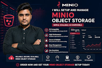 configure and install minio object storage on multinode