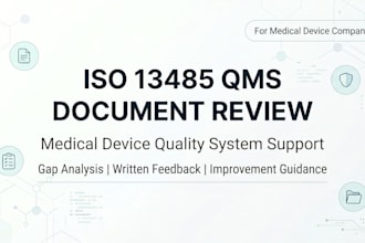 review and improve iso 13485 qms documents