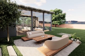 create 3 realistic renders