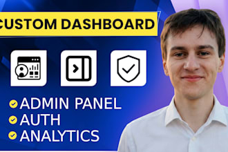 build a custom dashboard in next js