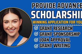 research apply study abroad university scholarship sponsorship phd loan approval