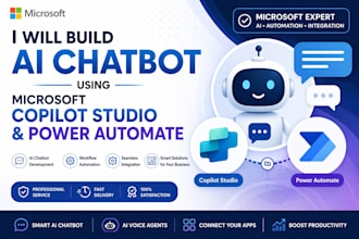 build ai chatbot using microsoft copilot studio and power automate
