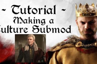 create custom ck3 mod, bg3 mod, hoi4 mod, game modding