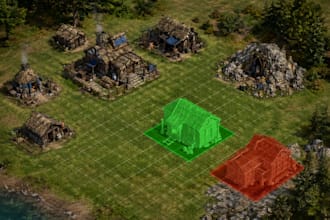 create a modular building system in unreal engine 5