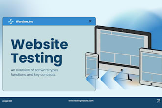 test your website and find bugs