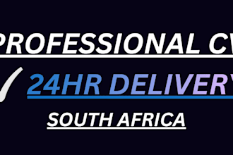 professional CV and cover letter writing in 24 hours