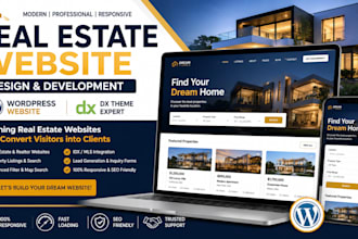 build real estate website dx website real estate realtor website wordpress web