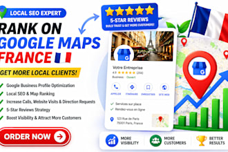 google my business profile optimization référencement local france seo maps