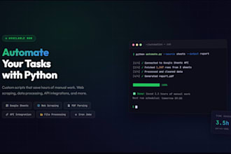 automate your tasks with python scripts and bots