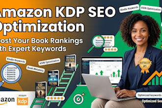optimize your amazon KDP book listing with SEO keywords for better ranking