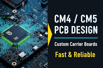 design pcbs for raspberry pi cm4 cm5 carrier boards and embedded system