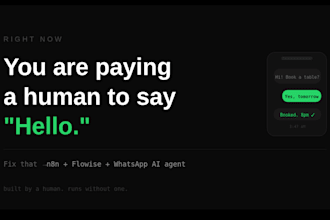 build an ai whatsapp agent with n8n flowise and rag automation