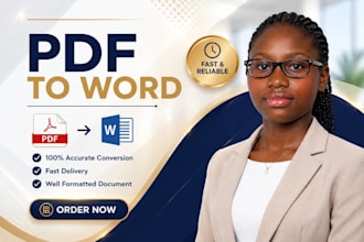 convert PDF and scanned documents to editable word