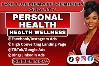 personal health leads, health wellness facebook ads personal health google ads
