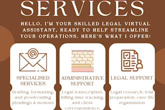 provide legal research and contract drafting