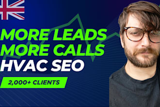be your hvac SEO consultant, so you dominate local search