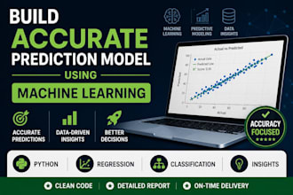 build a machine learning model for prediction