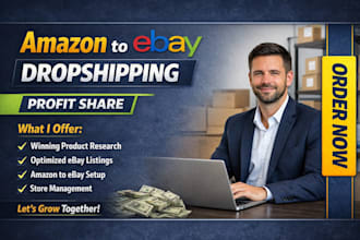 do ebay dropshipping amazon to ebay product research ebay listing expert ebay va