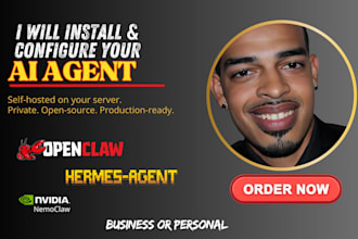 install an ai agent like hermes agent or openclaw