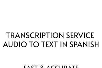 il will trasncribe audio to text in spanish