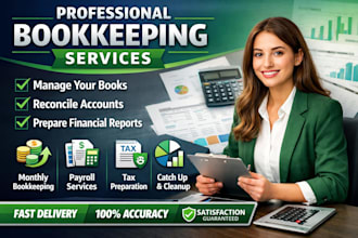 provide expert quickbooks and odoo bookkeeping services