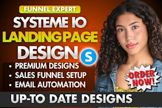 do high converting systeme io sales funnel landing page email copywriting