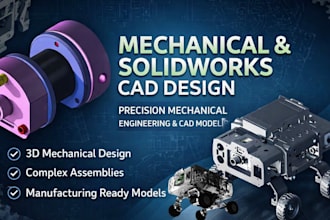 do industrial product design, 3d cad, rendering, animation, drawings, prototype