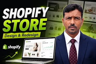 create shopify store design and complete shopify store setup