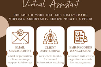 be your healthcare virtual assistant