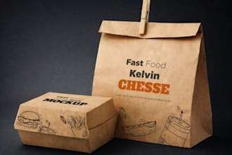 do product packaging design, pouch design ,label design, box design  ,bag design