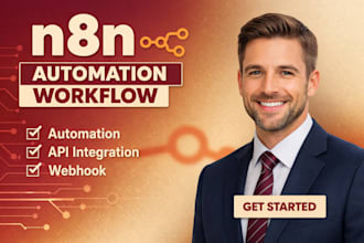 develop n8n automation, n8n workflow, ai automation, or n8n ai agent