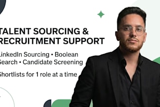 source qualified candidates using linkedin and boolean search