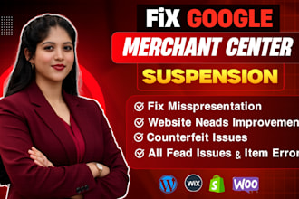 fix google merchant center suspension