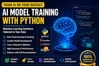 train ai on a dataset, python ai training, machine learning