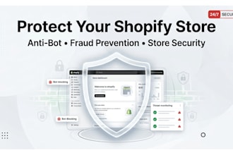protect your shopify store from threats, bots, and fraud