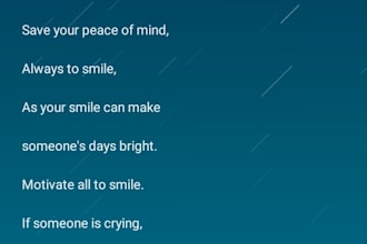 write emotional poems, love letters and captions for you