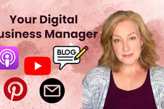manage your online business as your digital business manager
