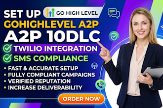 be go high level expert ghl setup a2p 10dlc twilio integration SMS compliance