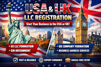 do USA llc registration USA llc formation and ein number US and US non resident