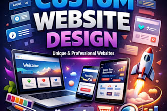 build a modern custom coded website for your business