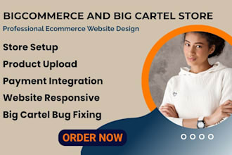 design big cartel shopify store shift4shop ecwid website design bigcommerce