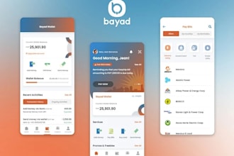 develop custom flutter mobile app crypto wallet app fintech app
