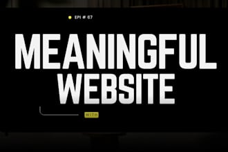 build a wordpress website for sales