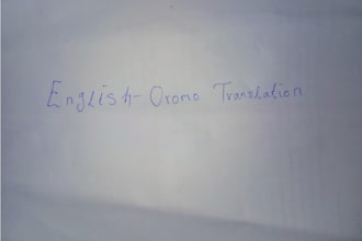 translate english to oromo or oromo to english