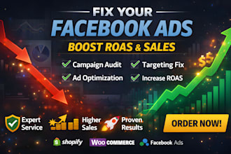 fix and optimize your facebook ads for better roas