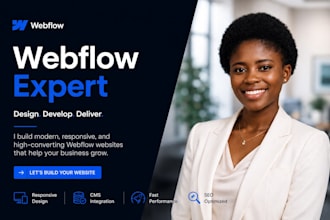 webflow website webflow developer figma to webflow webflow expert webflow