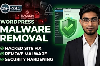 remove wordpress malware and fix hacked website