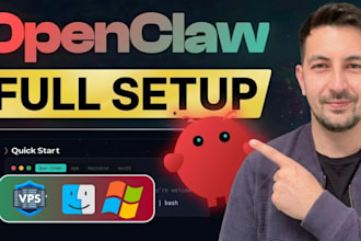 do openclaw setup, open claw install, clawdbot, moltbot, ai agent, mac mini, vps