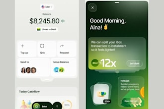 develop  mobile native defi app for the solana seeker dapp store