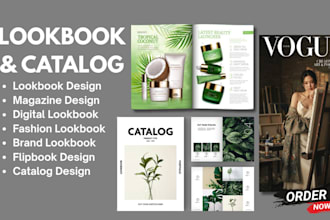 design digital lookbook magazine brand lookbook flipbook fashion lookbook design